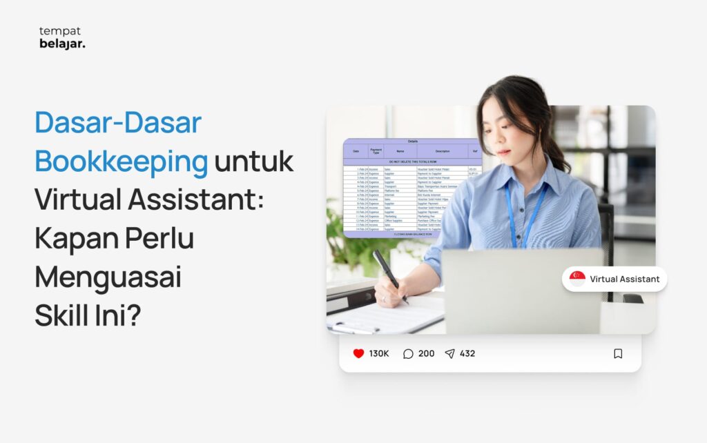 Dasar-Dasar Bookkeeping untuk Virtual Assistant