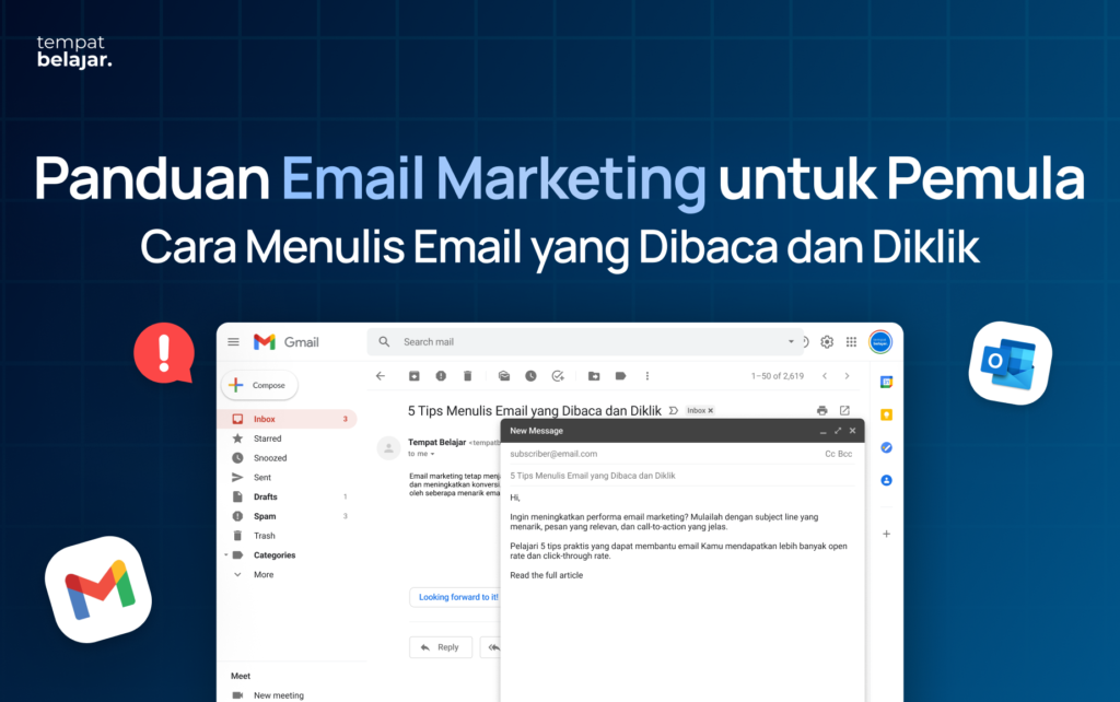 Panduan Email Marketing untuk Pemula: Cara Menulis Email yang Dibaca dan Diklik