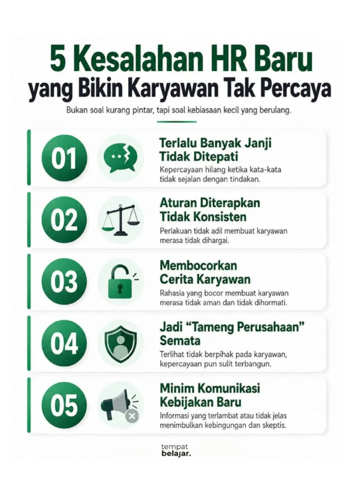5 Kesalahan HR Baru