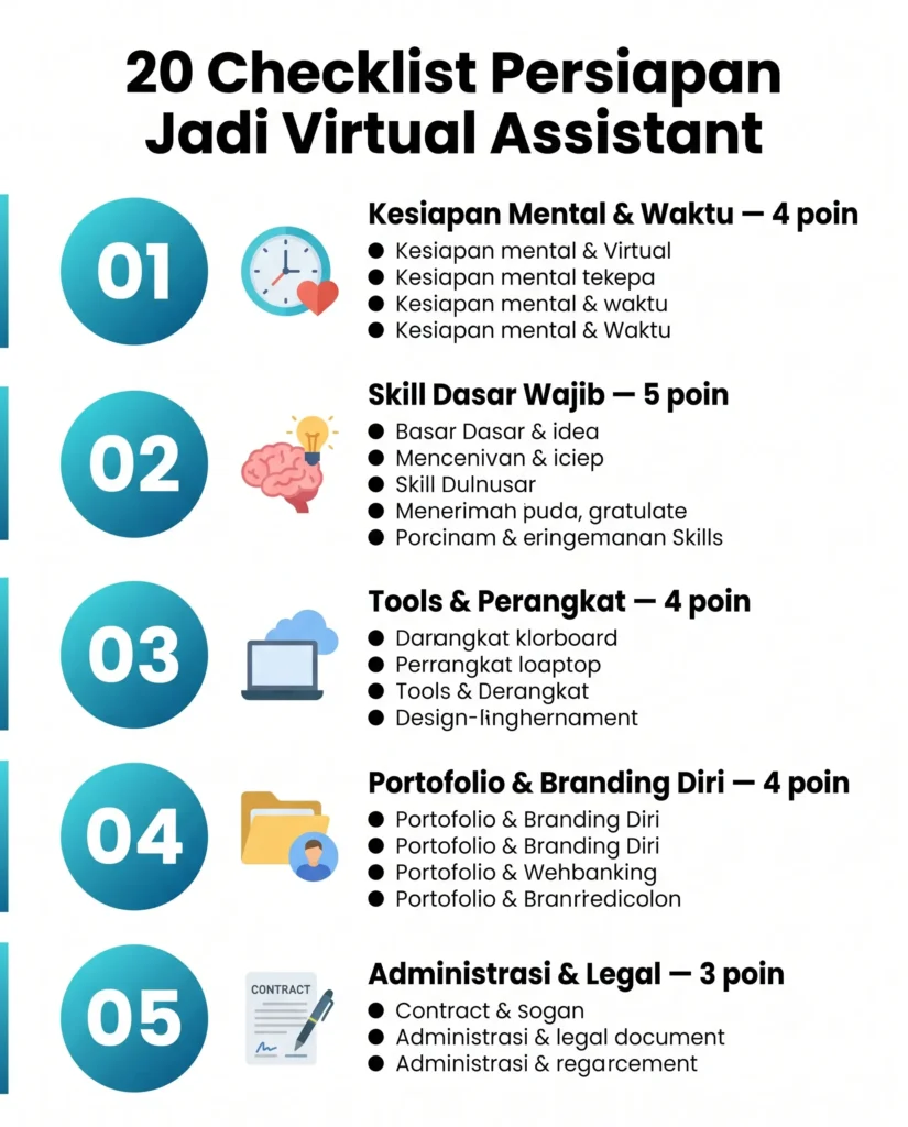 Checklist Persiapan Menjadi VA
