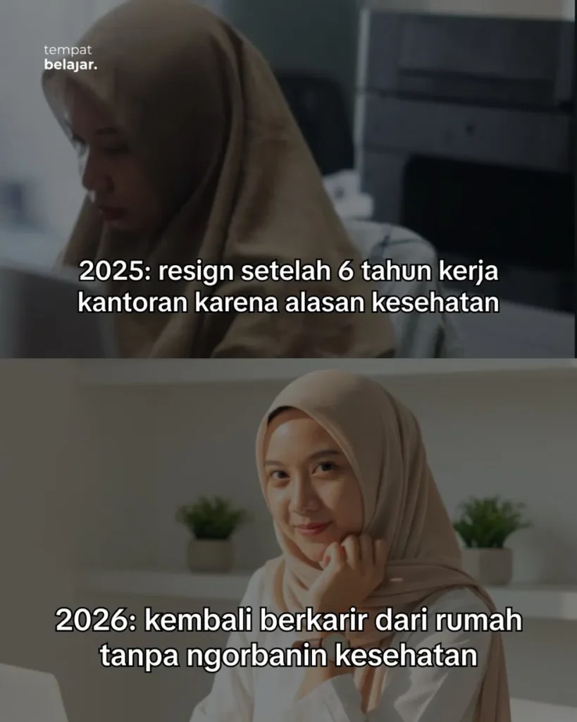 Kerja Kantoran Resign dan Bisa Kerja Remote