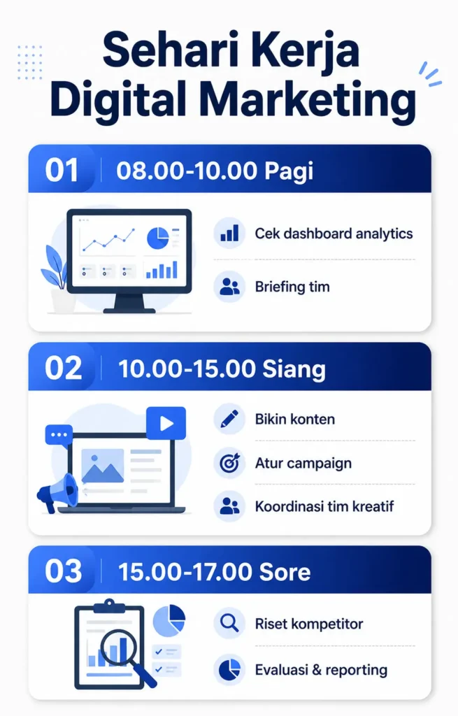 Tugas Digital Marketer Sehari-hari