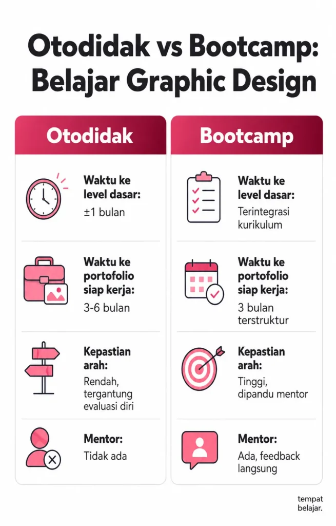 Otodidak vs Bootcamp