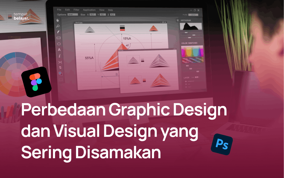 Perbedaan Graphic Design dan Visual Design yang Sering Disamakan