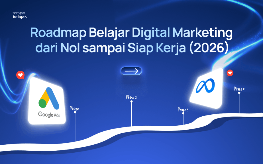 Roadmap Belajar Digital Marketing dari Nol sampai Siap Kerja (2026)