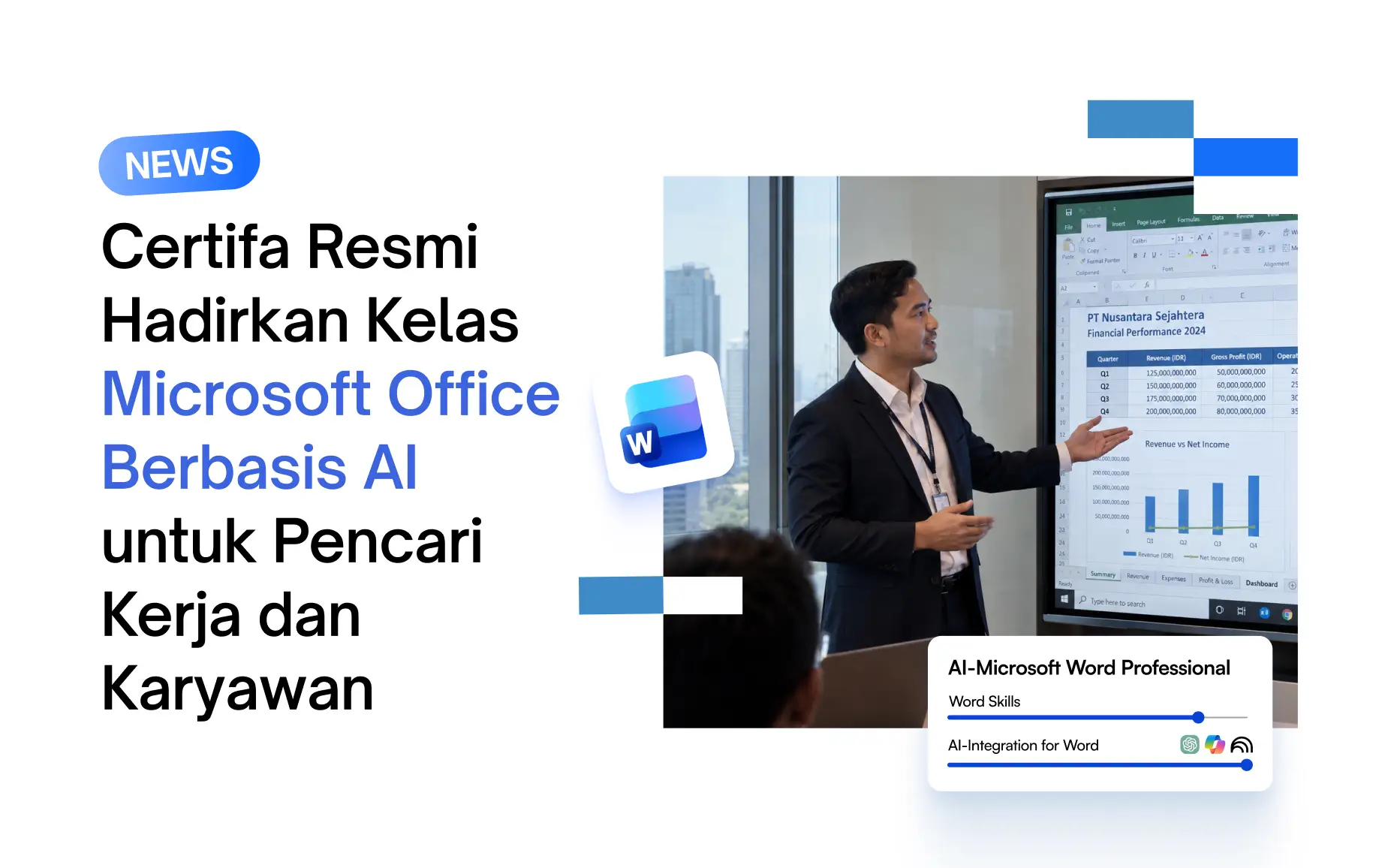 Certifa Resmi Hadirkan Kelas Microsoft Office Berbasis AI untuk Pencari Kerja dan Karyawan