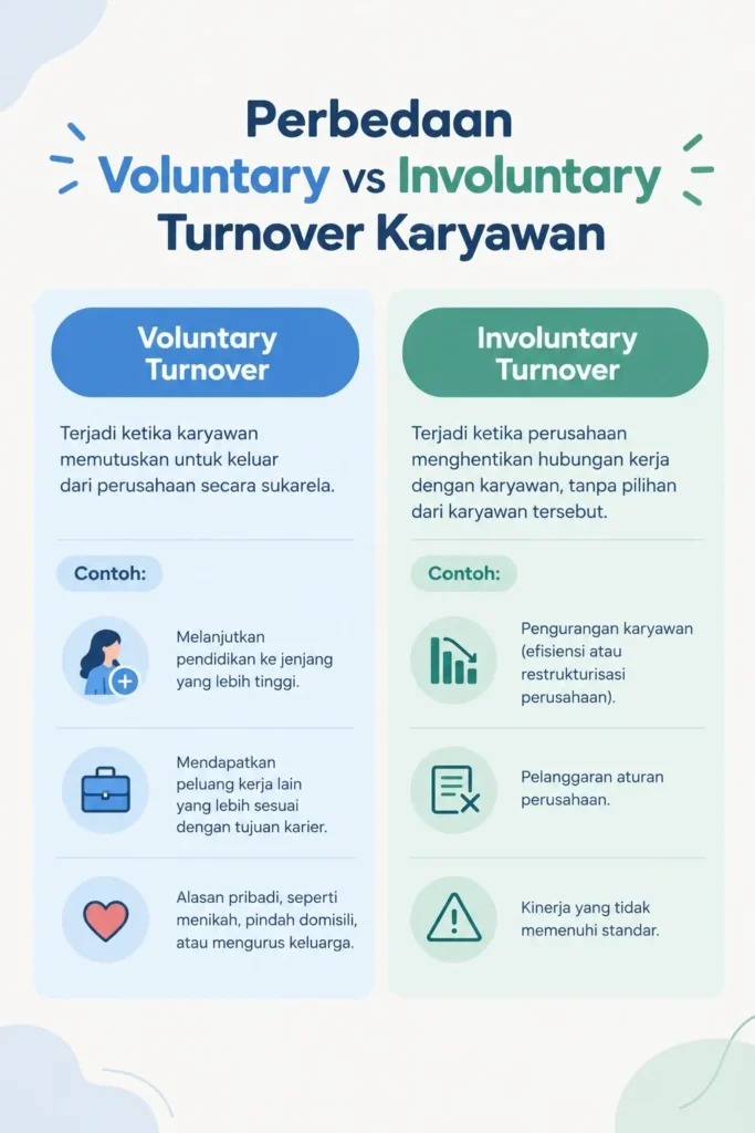 Perbedaan voluntary dan involuntary karyawan